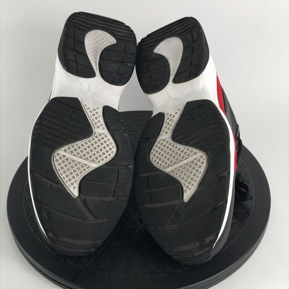 Puma Cilia Lux Black Leather Running Shoes Red/Purple 370282-08 Women’s Size 9 - Picture 10 of 12